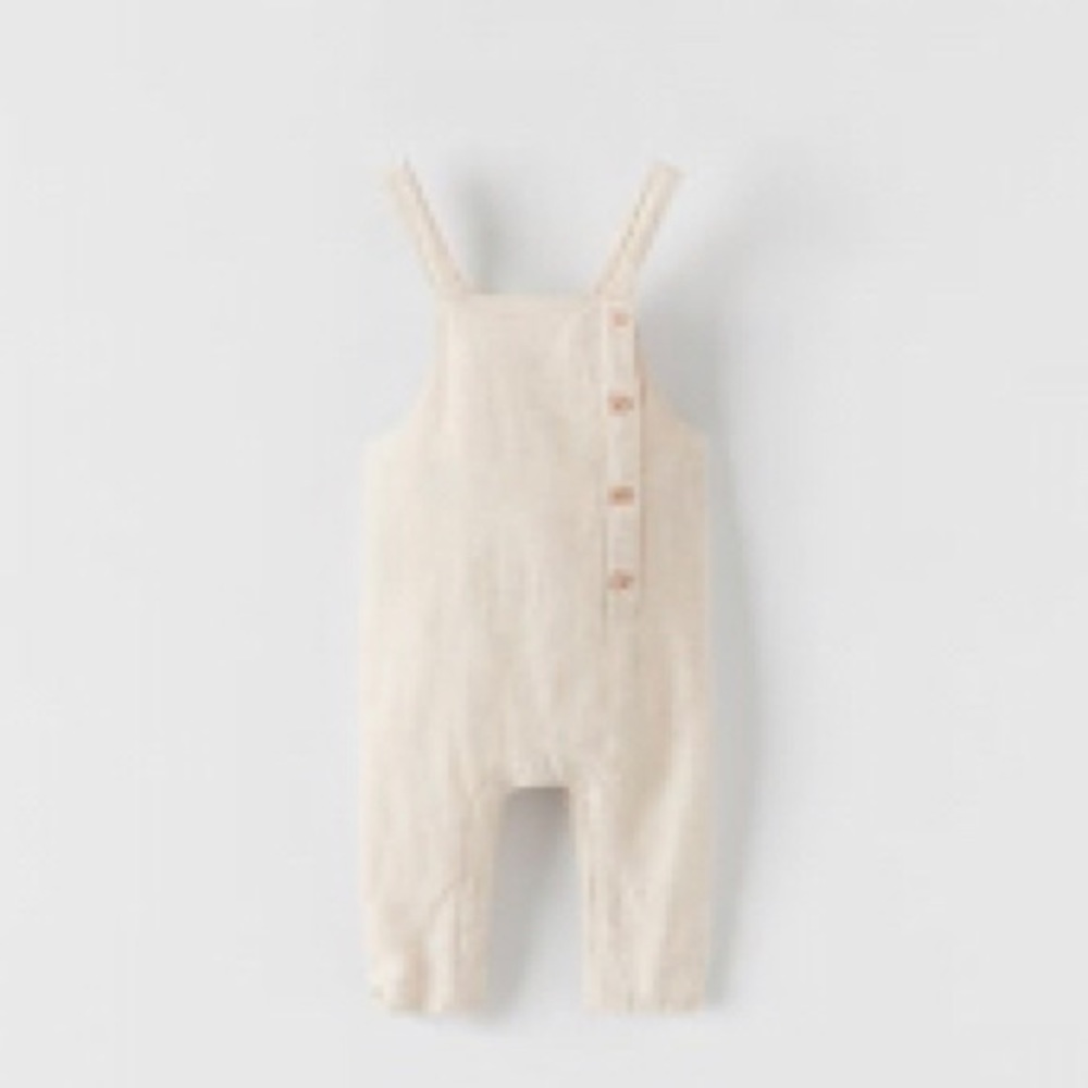 Zara gender neutral romper NWT